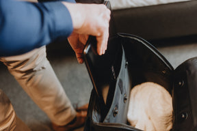 LiWAVE Rucksack ohne Inlays wird für Freizeitaktivitäten gepackt
